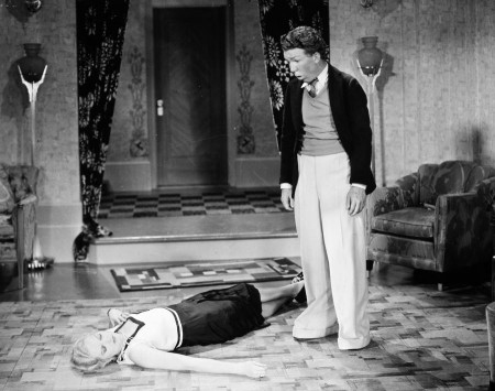 Classic fainting scene