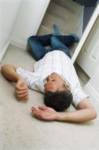 Fainted while climbing the stairs